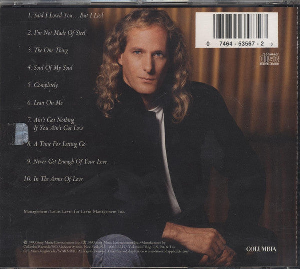 Michael Bolton – The One Thing