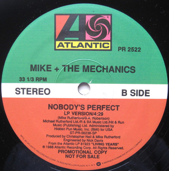 Mike + The Mechanics – Nobody's Perfect