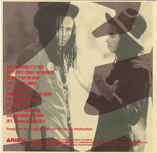 Milli Vanilli – Girl You Know It's True