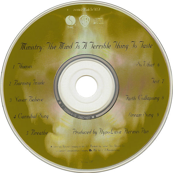 Ministry – The Mind Is A Terrible Thing To Taste