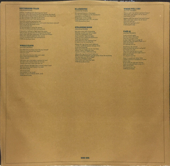 Graham Nash David Crosby – Graham Nash David Crosby