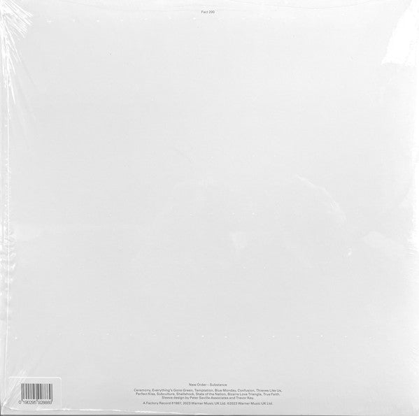 New Order – Substance