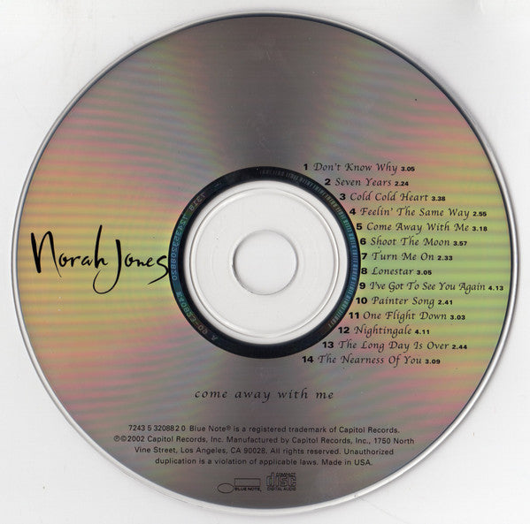 Norah Jones – Come Away With Me