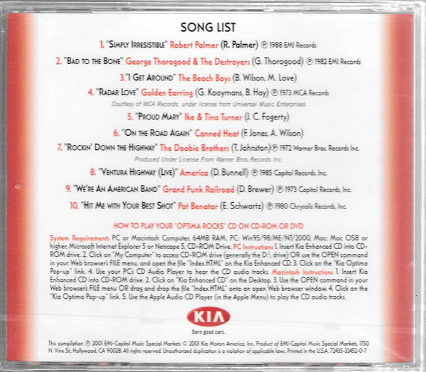 Various – Optima Rocks