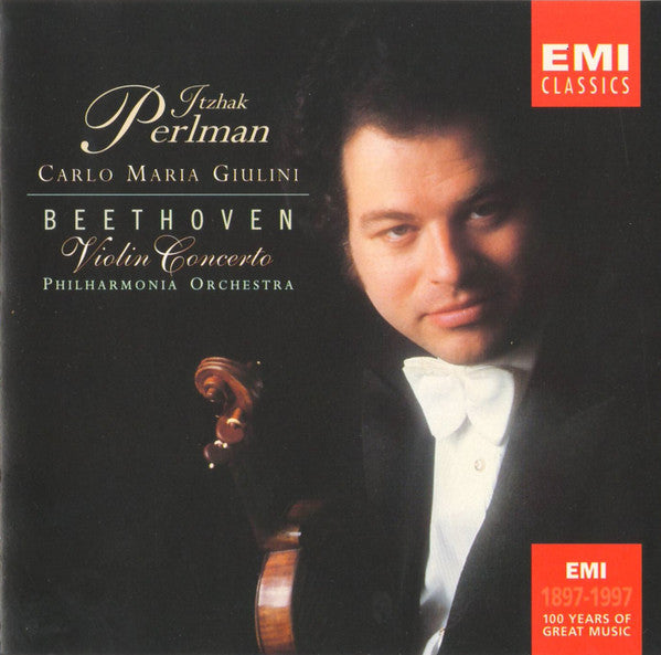 Beethoven / Itzhak Perlman, Carlo Maria Giulini, Philharmonia Orchestra – Violin Concerto