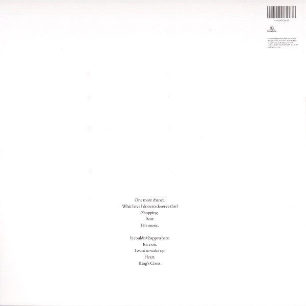 Pet Shop Boys – Actually