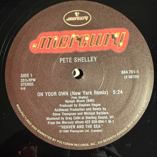 Pete Shelley – On Your Own