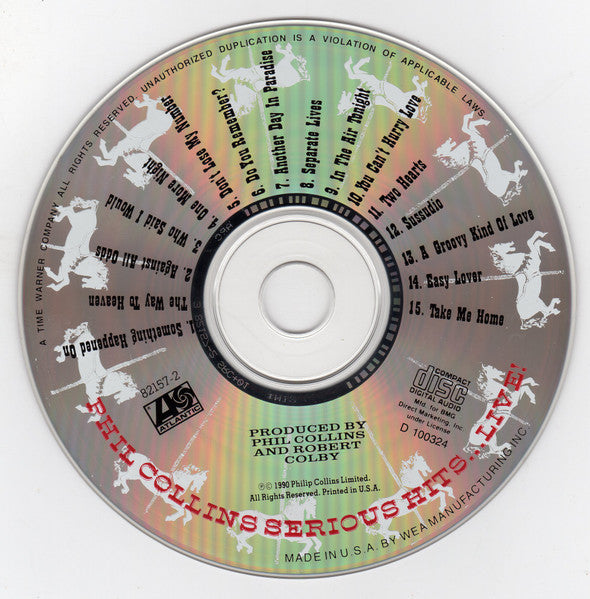 Phil Collins – Serious Hits...Live!