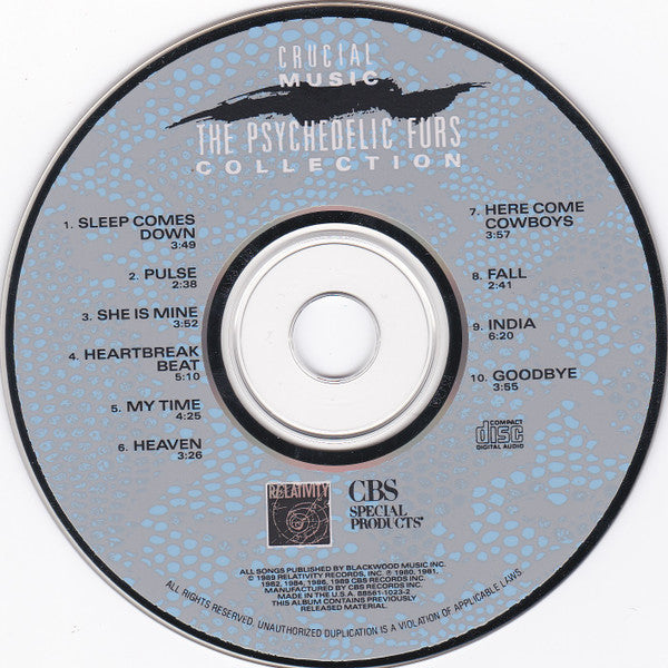 The Psychedelic Furs – Crucial Music: The Psychedelic Furs Collection