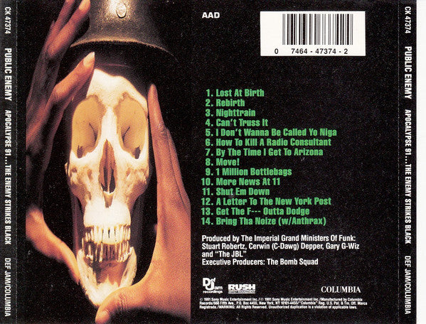 Public Enemy – Apocalypse 91...The Enemy Strikes Black
