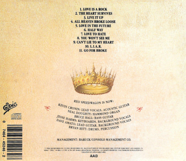 REO Speedwagon – The Earth, A Small Man, His Dog And A Chicken