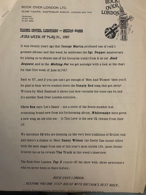Various – Rock Over London #422