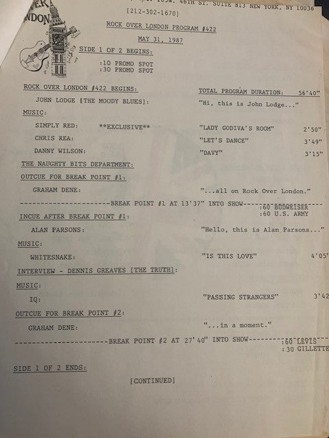 Various – Rock Over London #422
