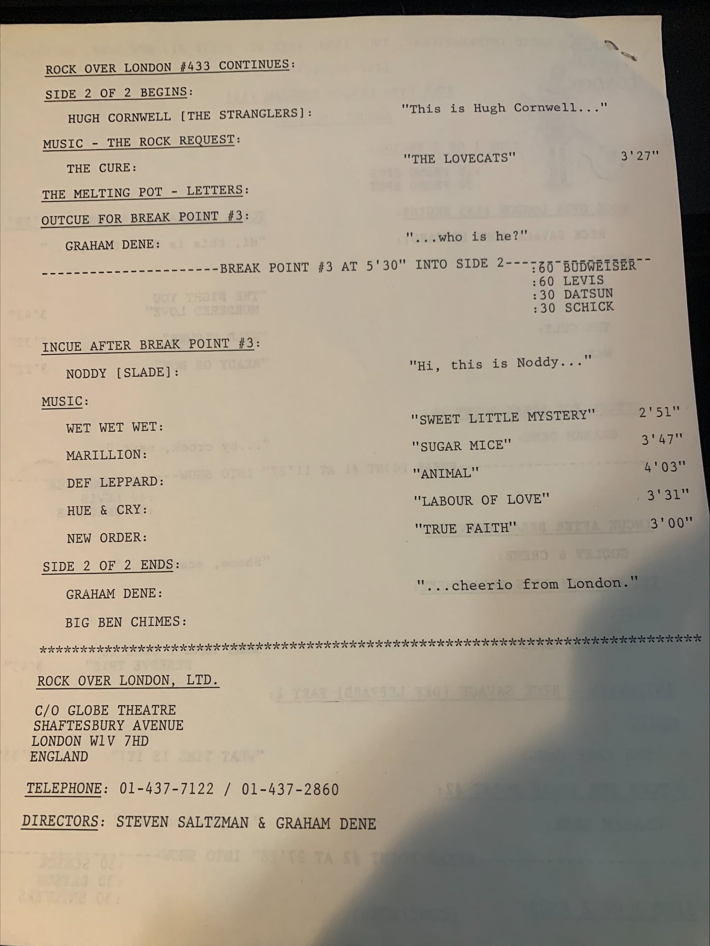 Various – Rock Over London #433