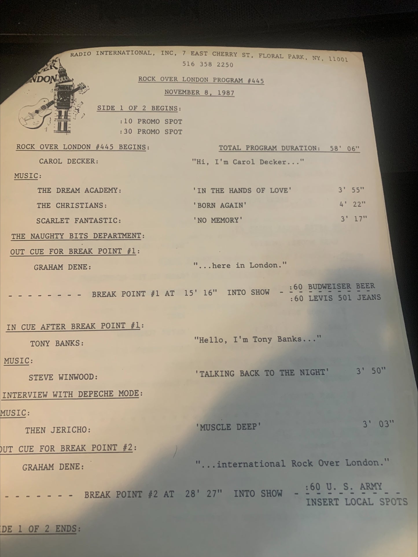 Various – Rock Over London #445