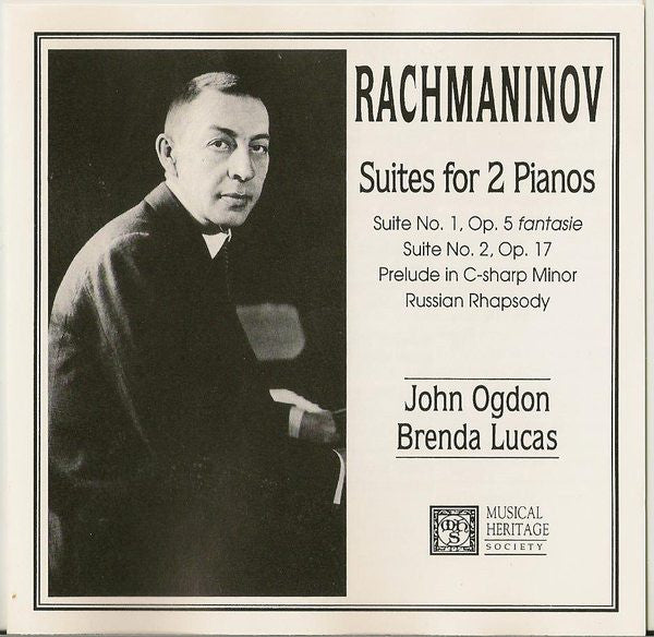 Rachmaninov - John Ogdon, Brenda Lucas – Suites For 2 Pianos