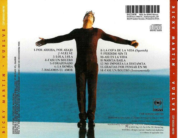 Ricky Martin – Vuelve