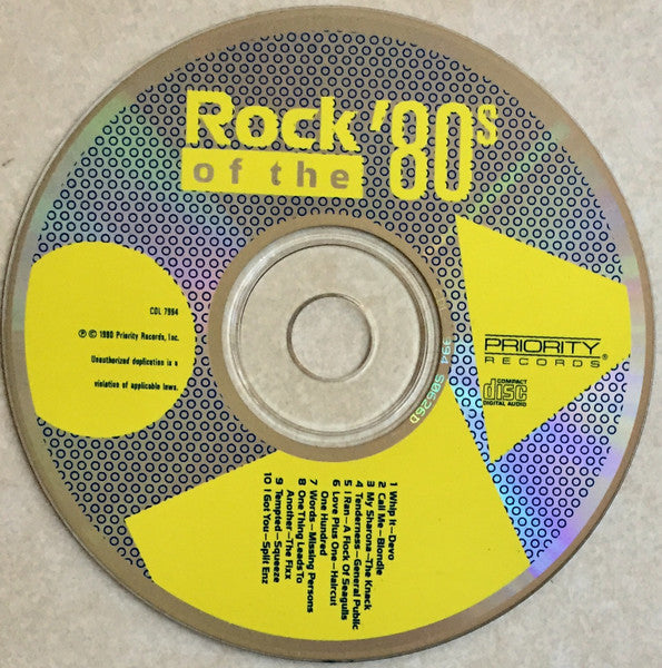 Various – Rock Of The '80s