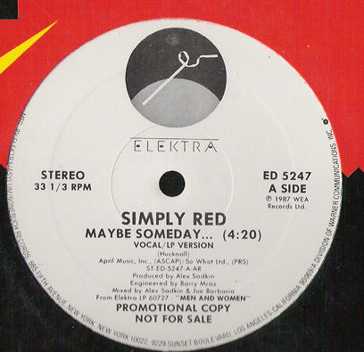 Simply Red – Maybe Someday