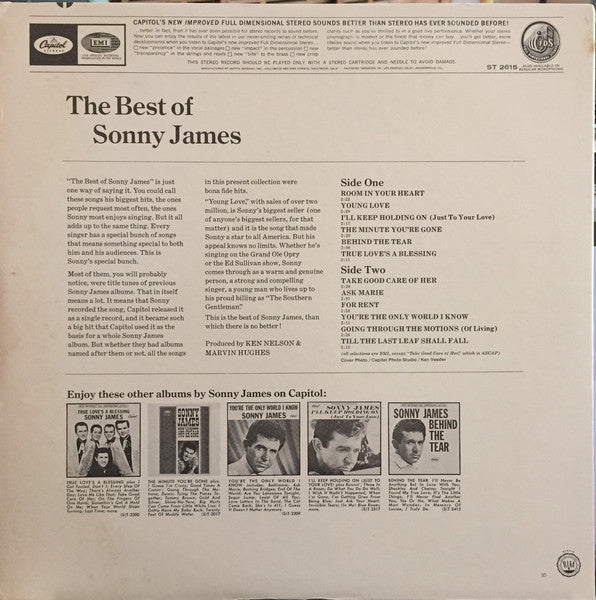Sonny James – The Best Of Sonny James