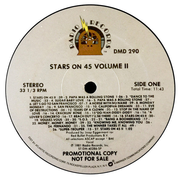 Stars On 45 – Stars On 45 Vol. 2