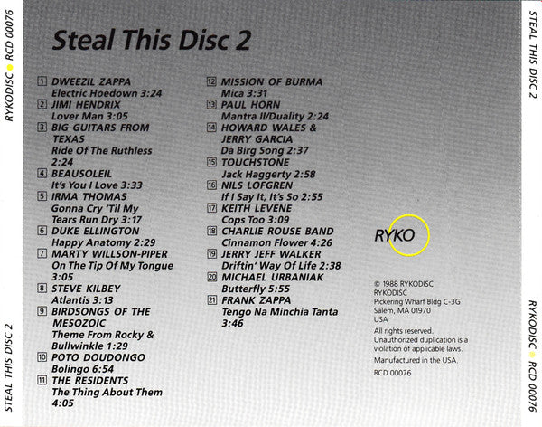 Various – Steal This Disc 2
