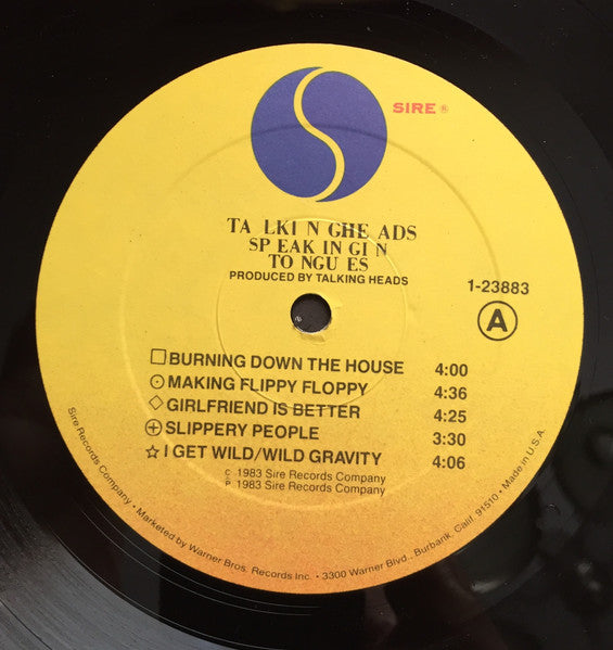 Talking Heads – Speaking In Tongues