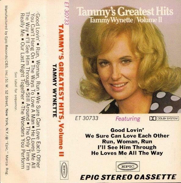 Tammy Wynette – Tammy's Greatest Hits, Volume II