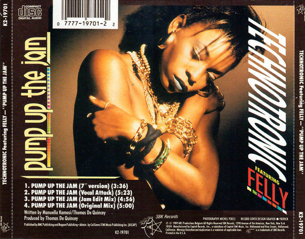 Technotronic Featuring Felly – Pump Up The Jam