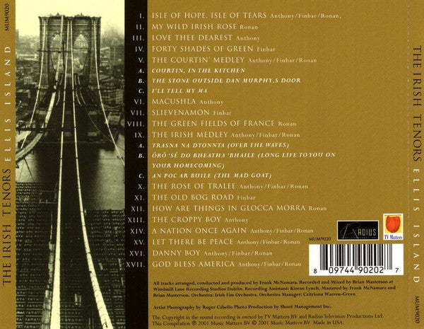 The Irish Tenors – Ellis Island
