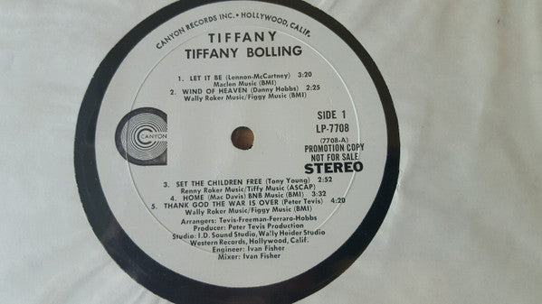 Tiffany Bolling – Tiffany