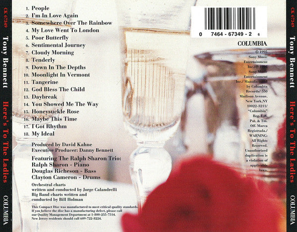 Tony Bennett – Here's To The Ladies
