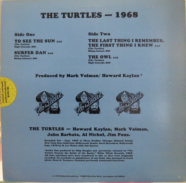 The Turtles – 1968 Picture Disc