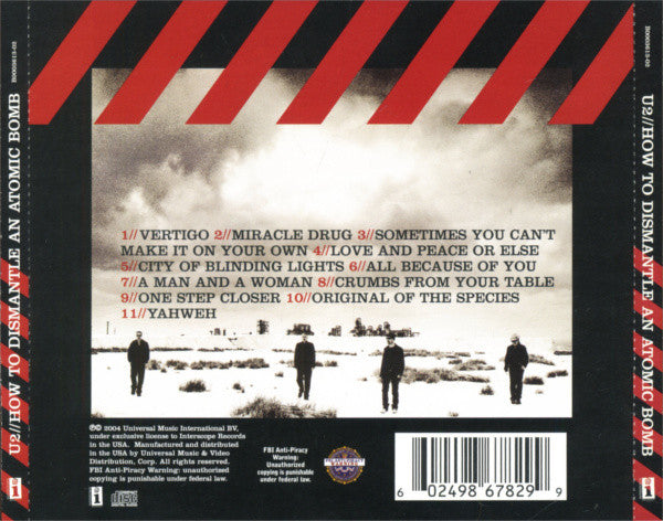 U2 – How To Dismantle An Atomic Bomb