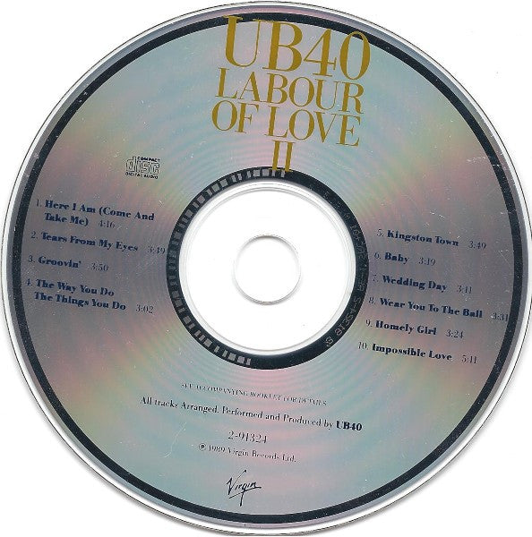 UB40 – Labour Of Love II