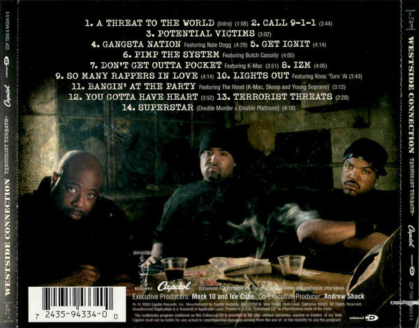 Westside Connection – Terrorist Threats