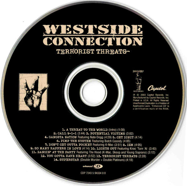 Westside Connection – Terrorist Threats