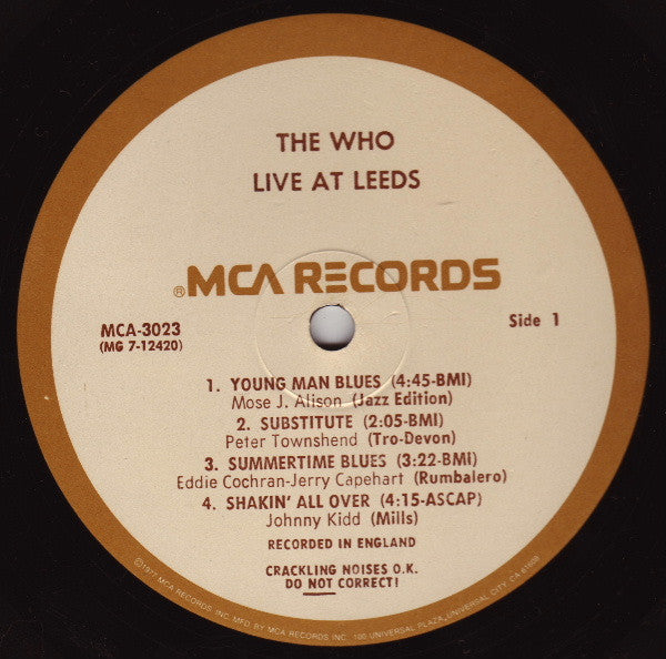 The Who – Live At Leeds