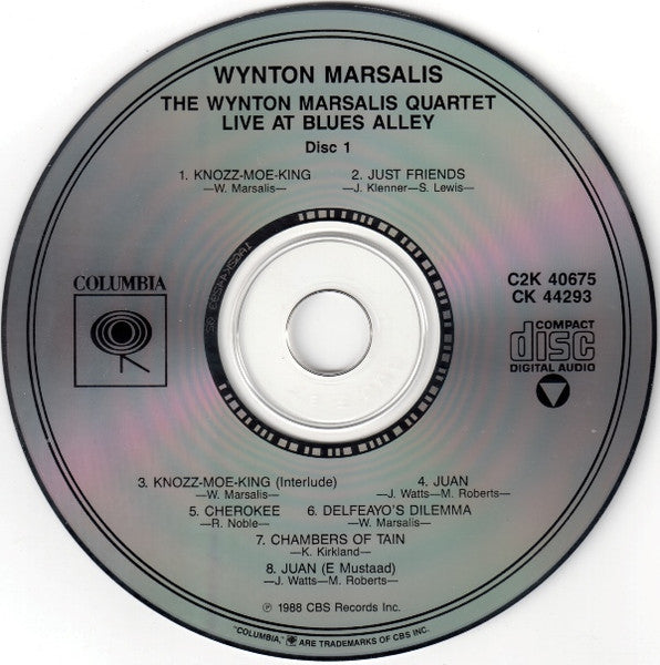 Wynton Marsalis – The Wynton Marsalis Quartet Live At Blues Alley