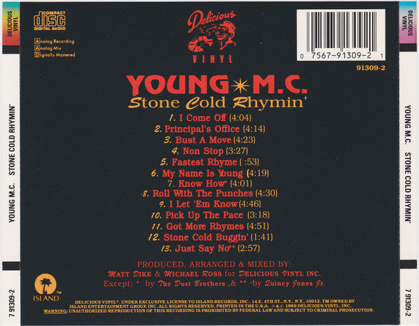 Young M.C. – Stone Cold Rhymin'