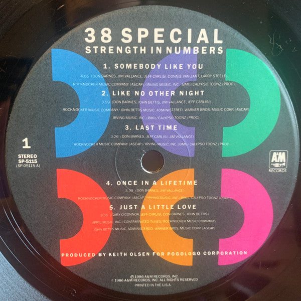 38 Special ‎– Strength In Numbers