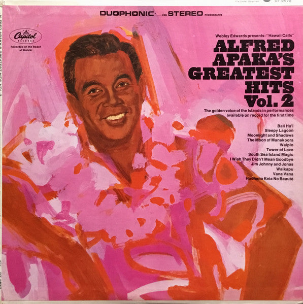 Alfred Apaka ‎– Alfred Apaka's Greatest Hits Vol. 2