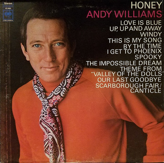 Andy Williams ‎– Honey