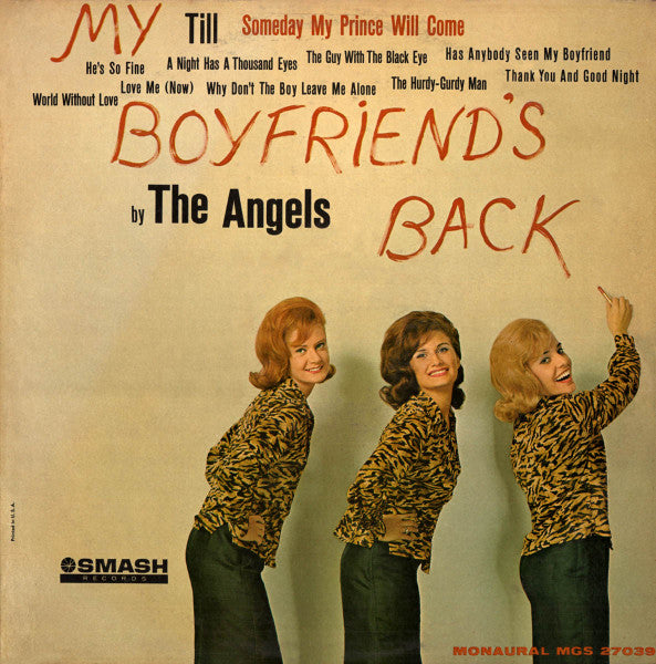 The Angels ‎– My Boyfriend's Back