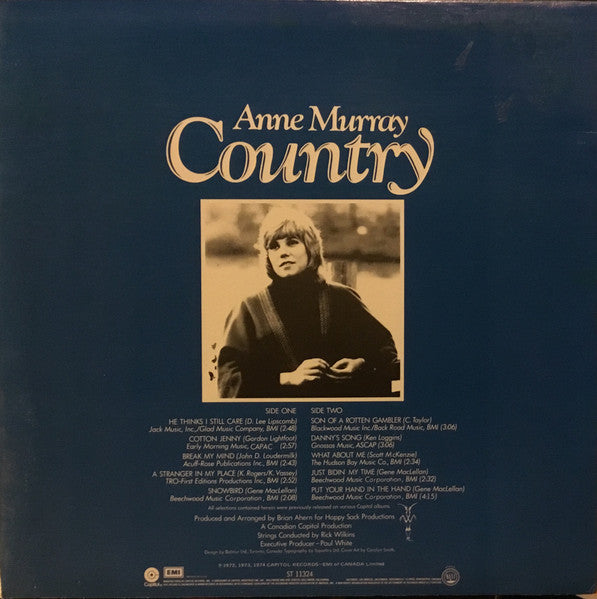 Anne Murray ‎– Country
