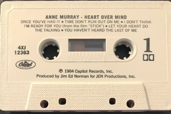 Anne Murray ‎– Heart Over Mind