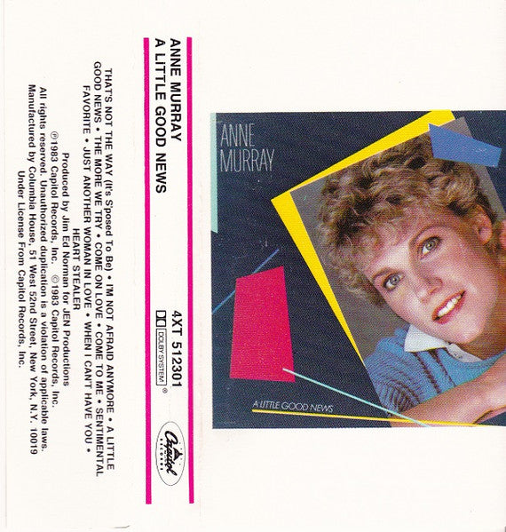 Anne Murray ‎– A Little Good News