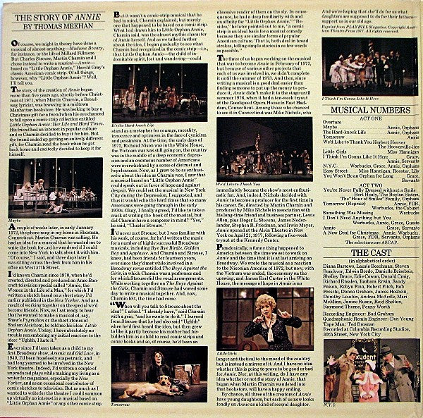 Original Cast ‎– Annie (A New Musical)