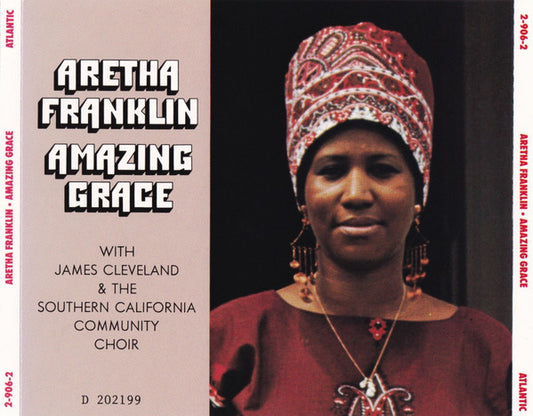 Aretha Franklin With James Cleveland & The Southern California Community Choir ‎– Amazing Grace