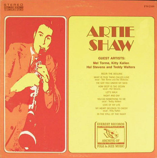Artie Shaw ‎– Artie Shaw